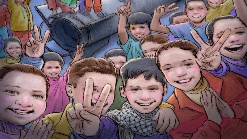 A sign of the "True Promise" is you who are smiling