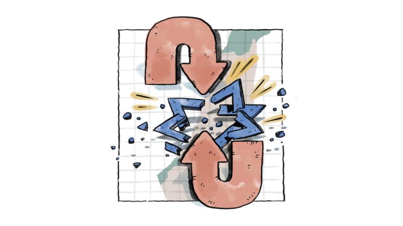 A flood of people returning