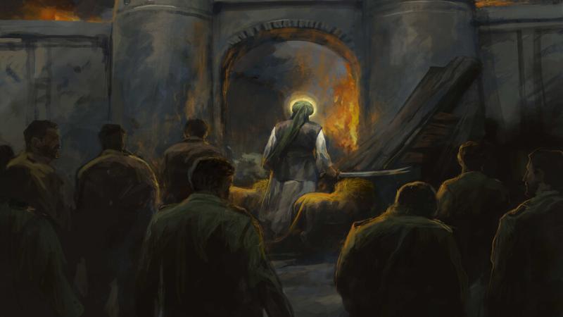 In the name of the exalted name of Haydar