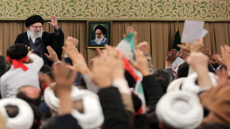 Meeting with the people of Qom