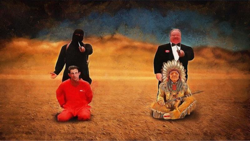 How are ISIS and Canadian government alike in their treatment of minorities?