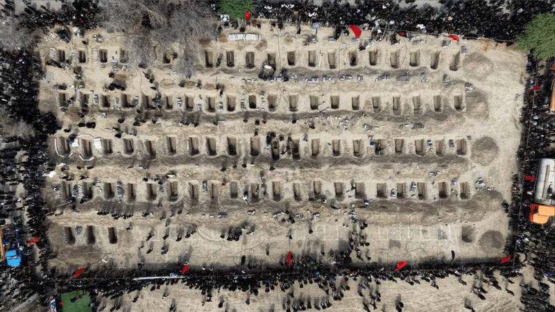 एप्स्टीन आइलैंड के बच्चों के हत्यारे; ग़ज़ा पट्टी से मिनाब तक