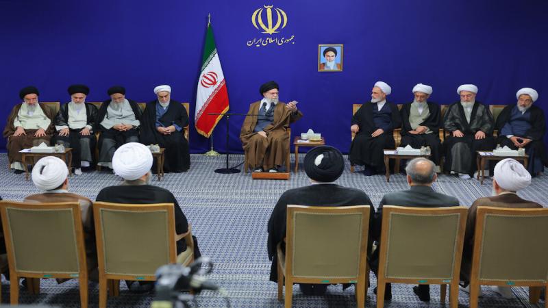 Meeting with the organizers of the international commemoration of Ayatollah Mirza Mohammad Hossein Naeini