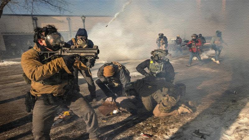 Trump’s version: Repression at home, chaos for others!